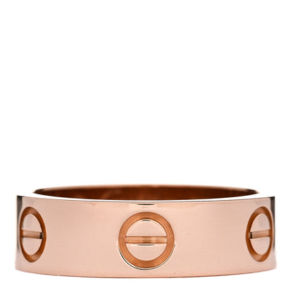 Cartier 18K Pink Gold 5.5mm LOVE Ring 52 6 1 of 4