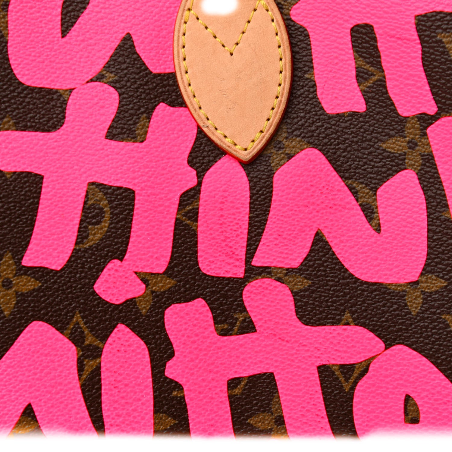Louis Vuitton Monogram Graffiti Neverfull GM Fuchsia 14 of 20