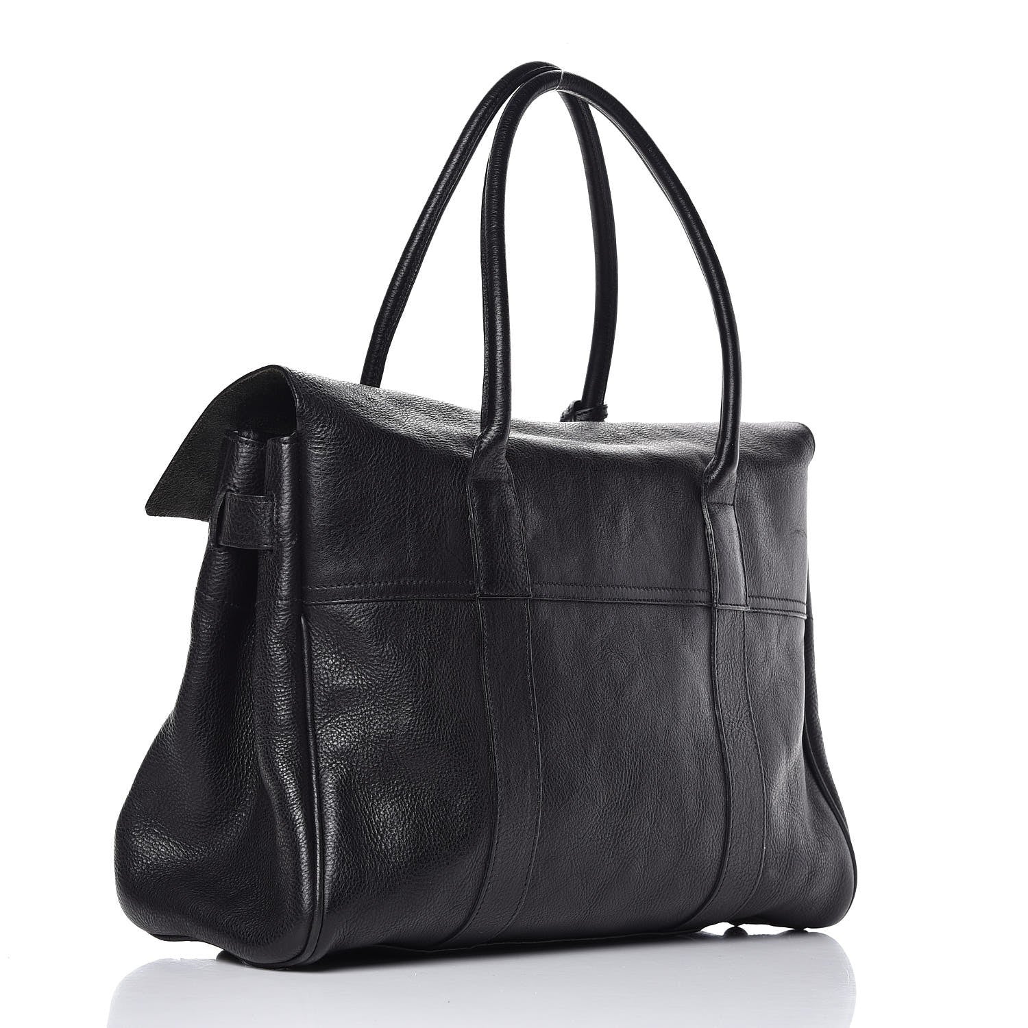 Mulberry Natural Leather Bayswater Black 3 of 10