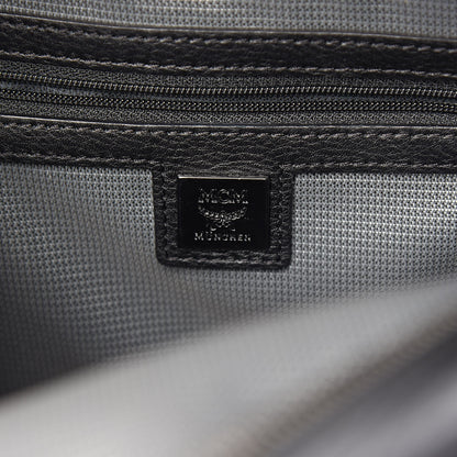 MCM Visetos Small Side Stud Stark Backpack Black 6 of 11