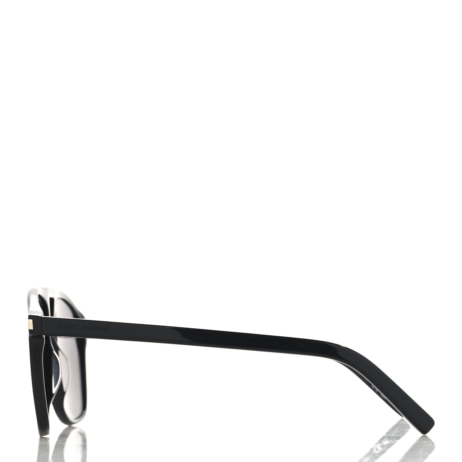 Saint Laurent Acetate SL 596 Dune Sunglasses Black 3 of 8