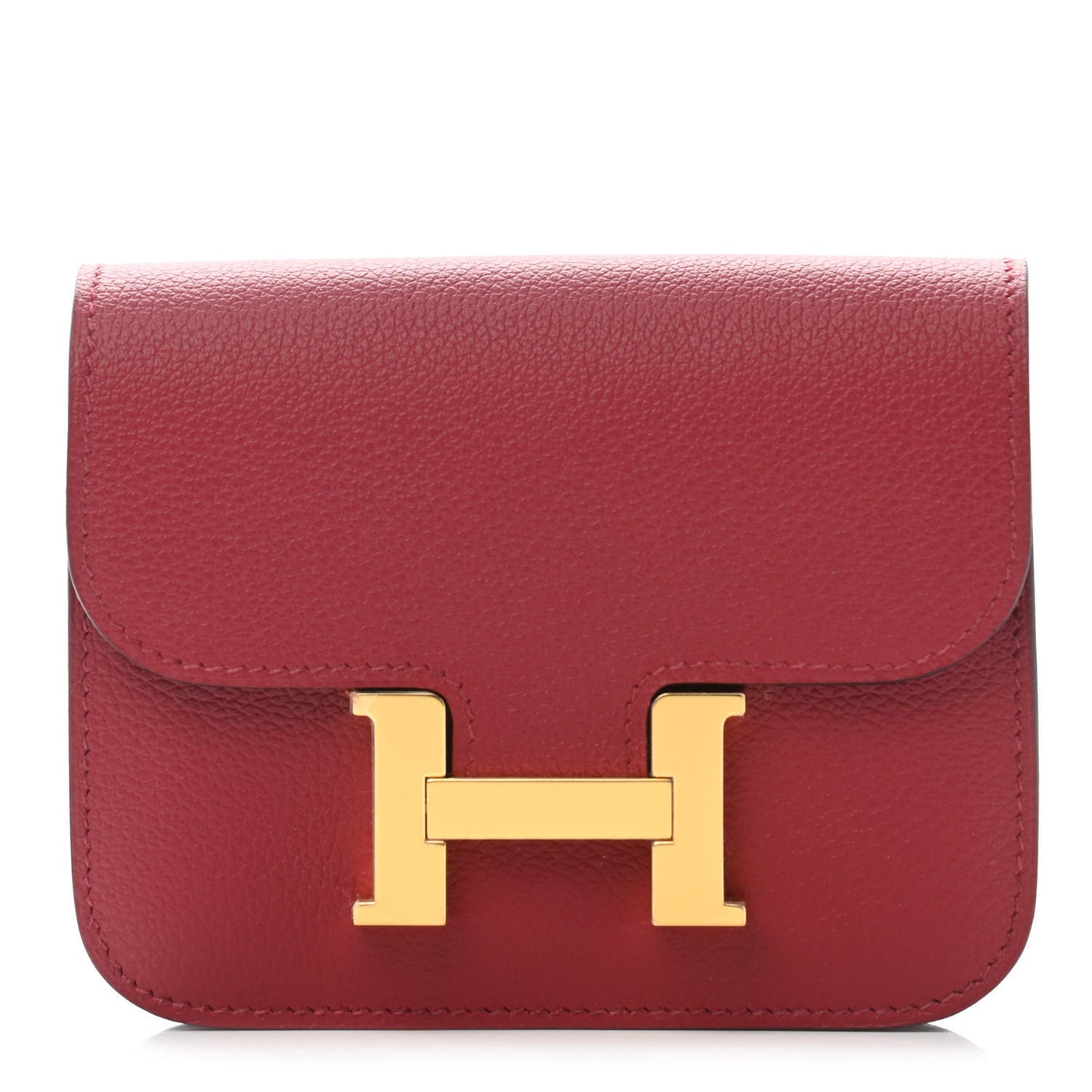 Evercolor Constance Slim Wallet Rouge Grenat