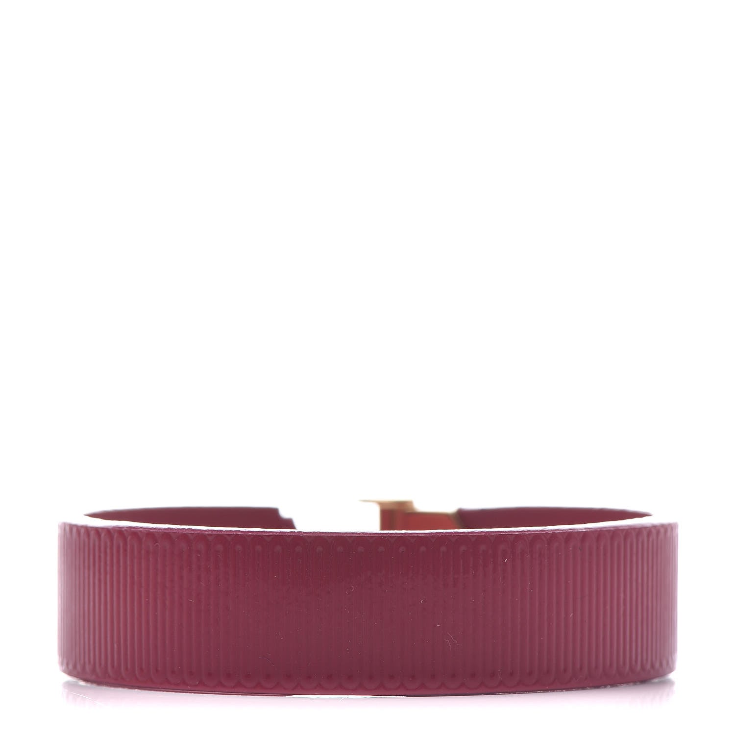 Louis Vuitton Patent Calfskin Embossed Spirit Bracelet 17 Rose Indien 3 of 12