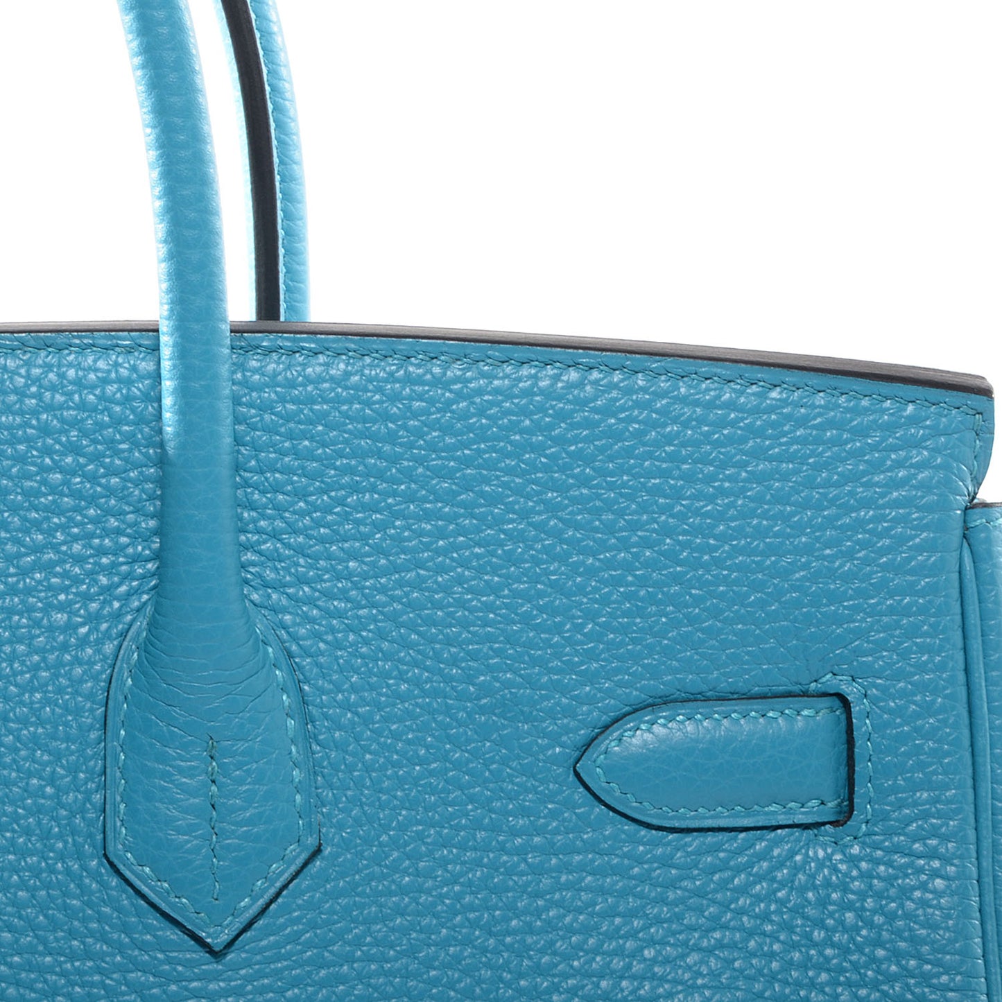 Togo Birkin 35 Turquoise