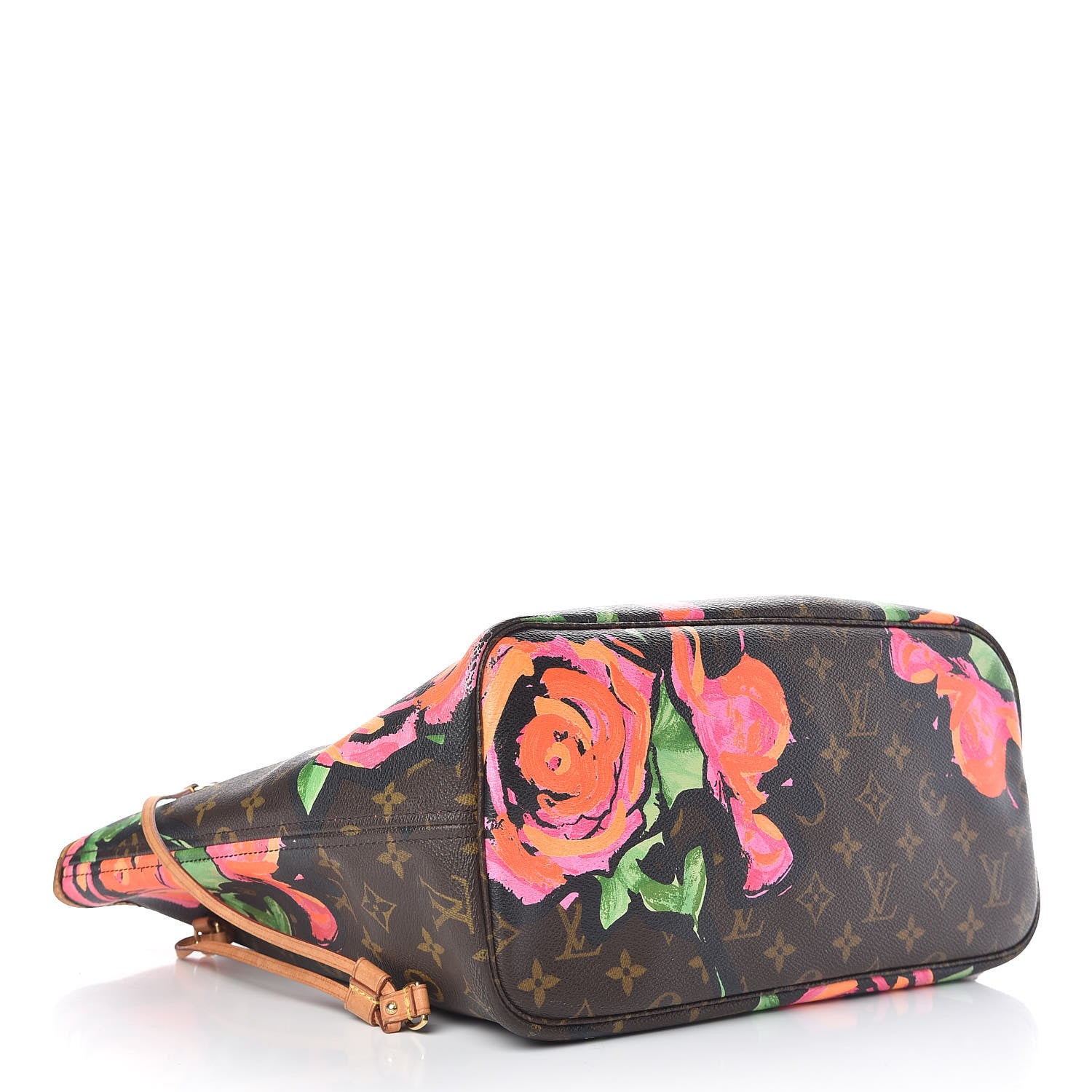 Louis Vuitton Monogram Roses Neverfull MM 4 of 12