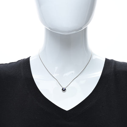 David Yurman Sterling Silver Black Orchid 8mm Petite Chatelaine Pendant Necklace 3 of 4