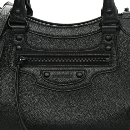 Balenciaga Grained Calfskin Neo Classic Black Hardware S City Black 8 of 10