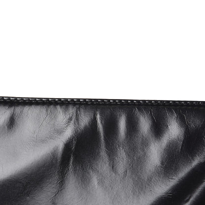 Chanel Glazed Calfskin Quilted Large Boy Flap Black 12 of 14