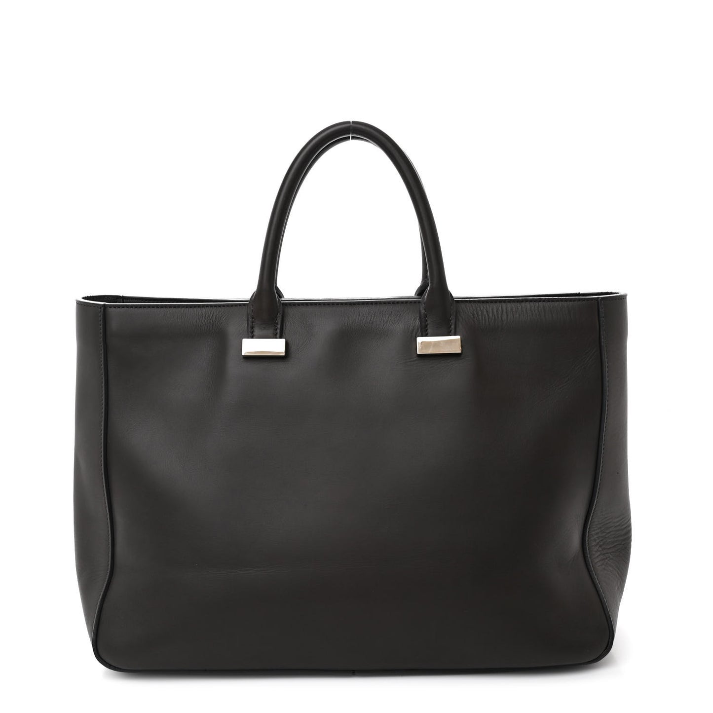 Calfskin Day Luxe Tote Grey