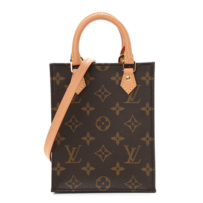 Louis Vuitton Monogram Petit Sac Plat 1 of 10