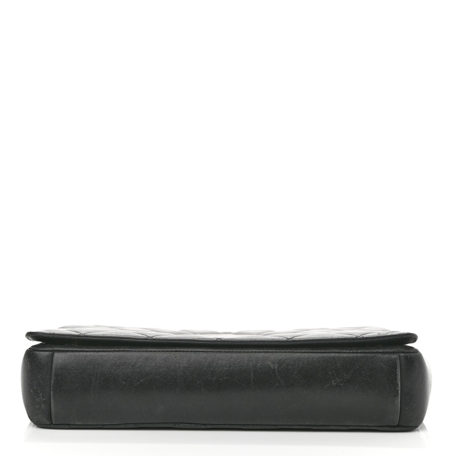 Chanel Lambskin Quilted Medium Diamond CC Flap Black 10 of 12