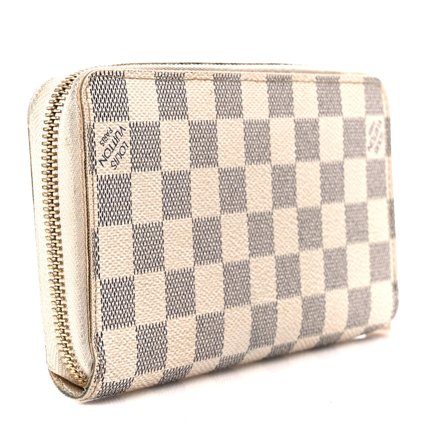 Louis Vuitton Damier Azur Zippy Wallet 3 of 13