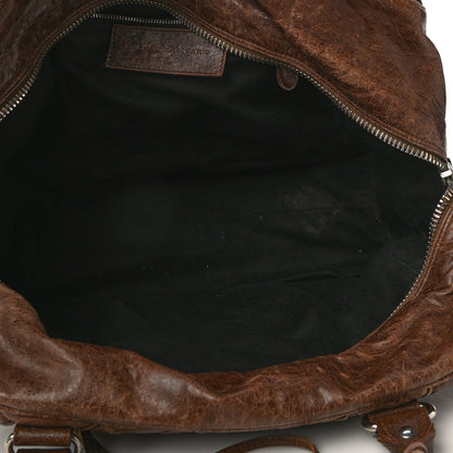 Balenciaga Chevre Quilted Matelasse MM Sienna 4 of 17