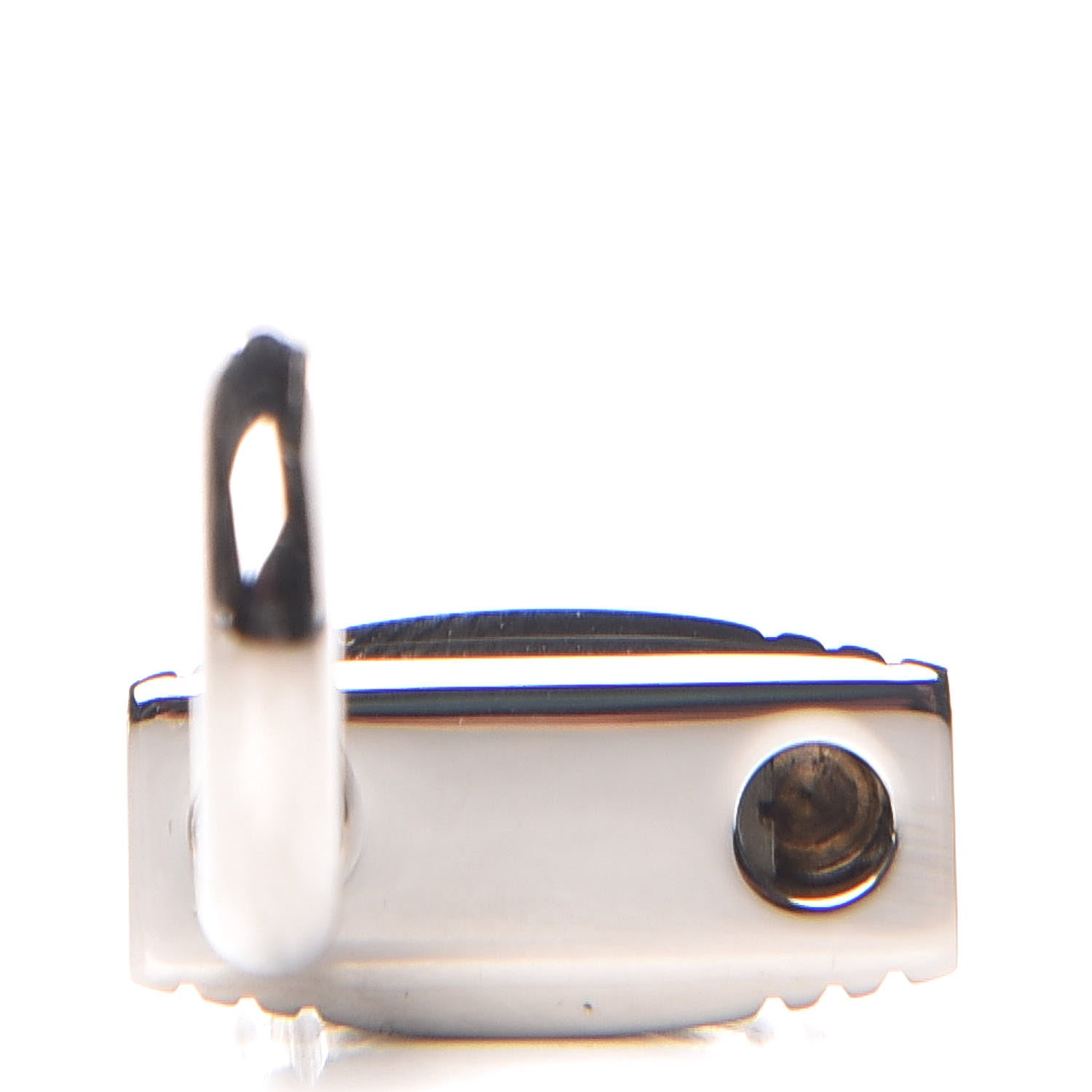 Hermes Barenia Lock and Key Clochette Set Bleu Marine 5 of 9