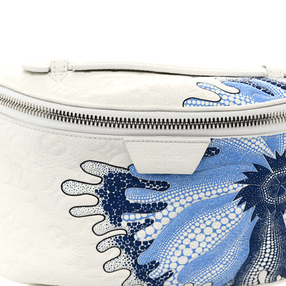 Louis Vuitton LV X YK Taurillon Monogram Psychedelic Flower Bumbag White Multicolor 15 of 21