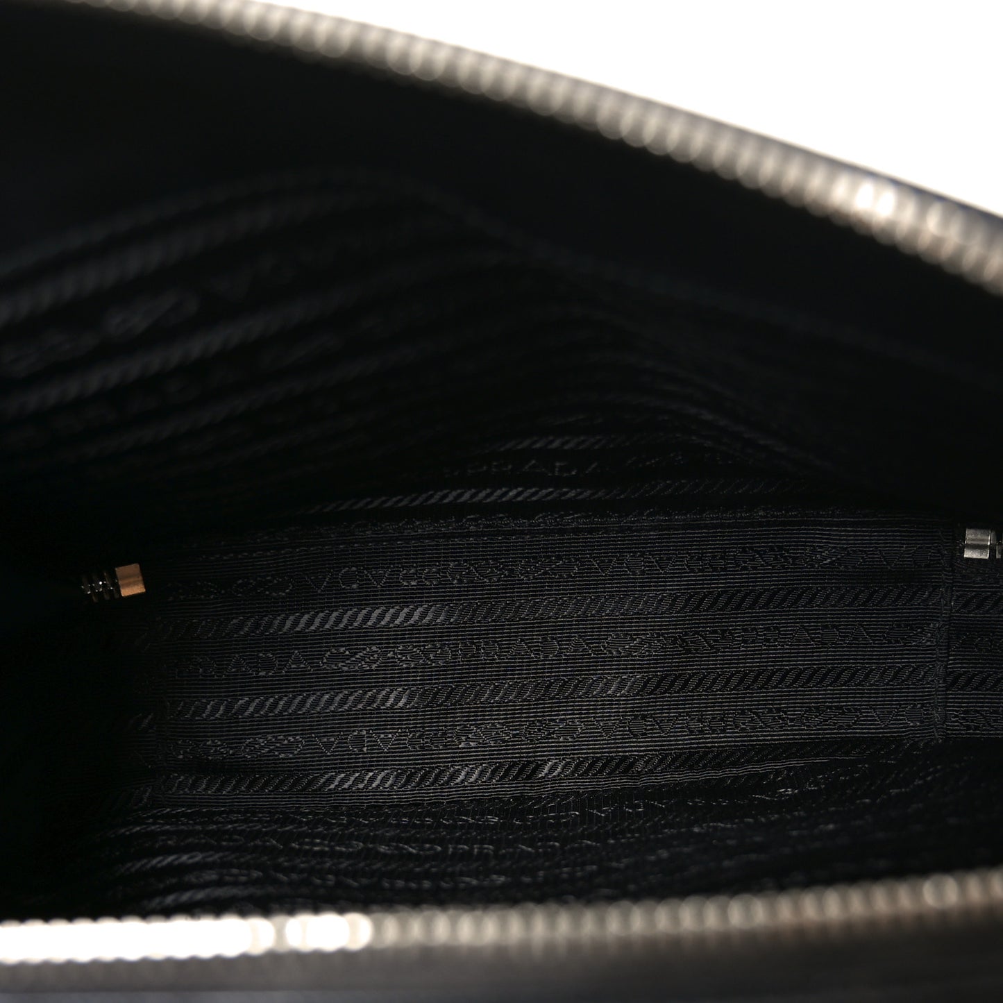 Saffiano Travel Medium Brique Crossbody Bag Black Black