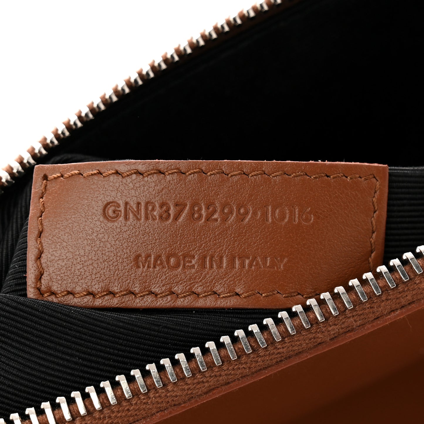 Grained Calfskin Topstitch Small Sac De Jour Saddle
