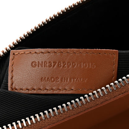 Saint Laurent Grained Calfskin Topstitch Small Sac De Jour Saddle 7 of 13