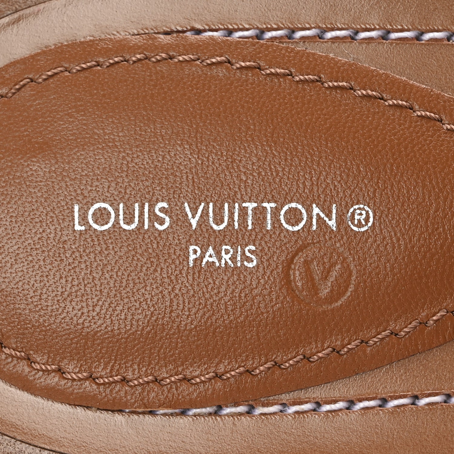 Louis Vuitton Canvas Calfskin Lock It Flat Mules 39 8 of 9