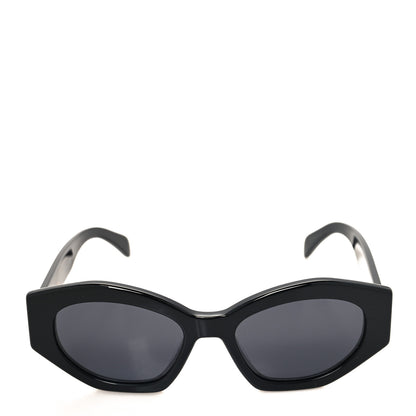 Celine Acetate Triomphe 01 Sunglasses CL 40238U Black 2 of 7