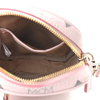 MCM Visetos X-Mini Crossbody Bag Powder Pink 5 of 9