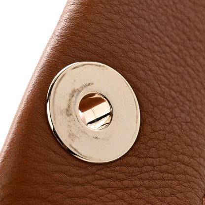 Chloe Grained Calfskin Large Penelope Shoulder Bag Caramel 17 of 17