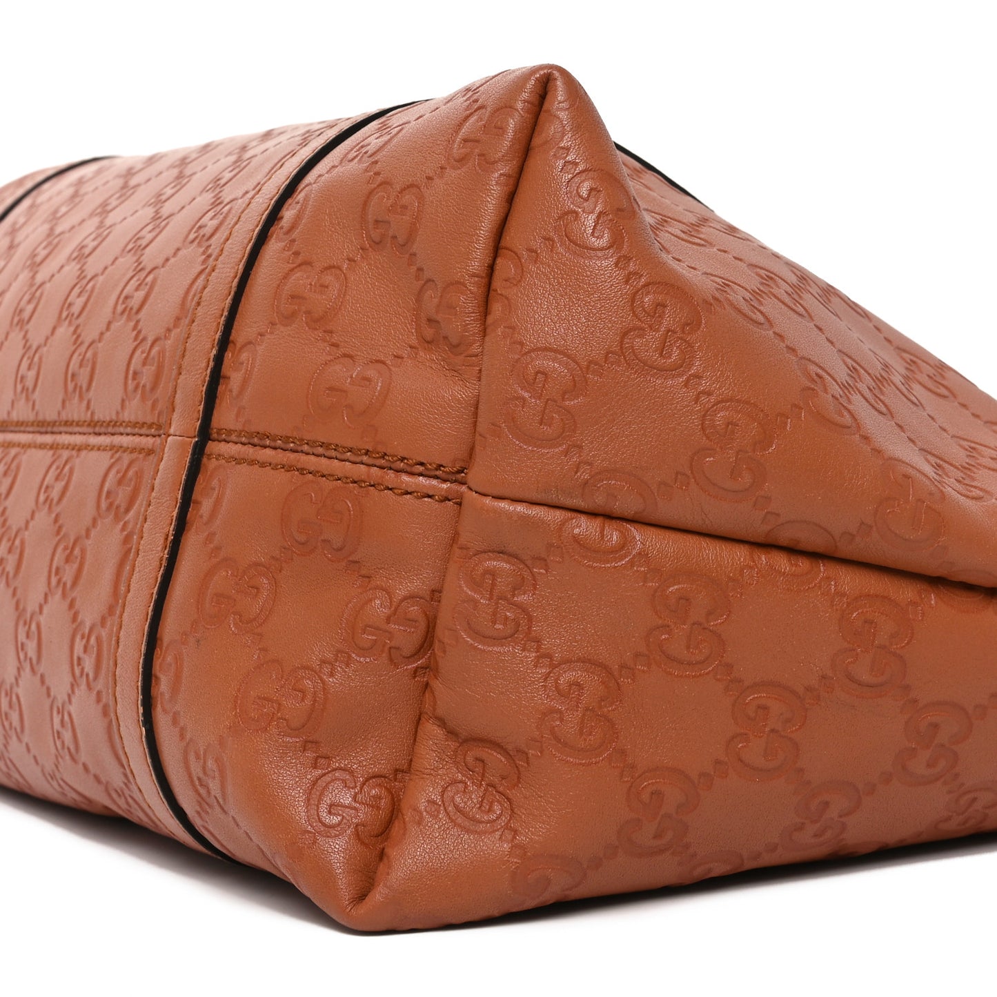 Guccissima Vitello Tender Medium Joy Tote Saffron