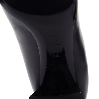 Louis Vuitton Calfskin Madeleine Pumps 36 Black 9 of 10