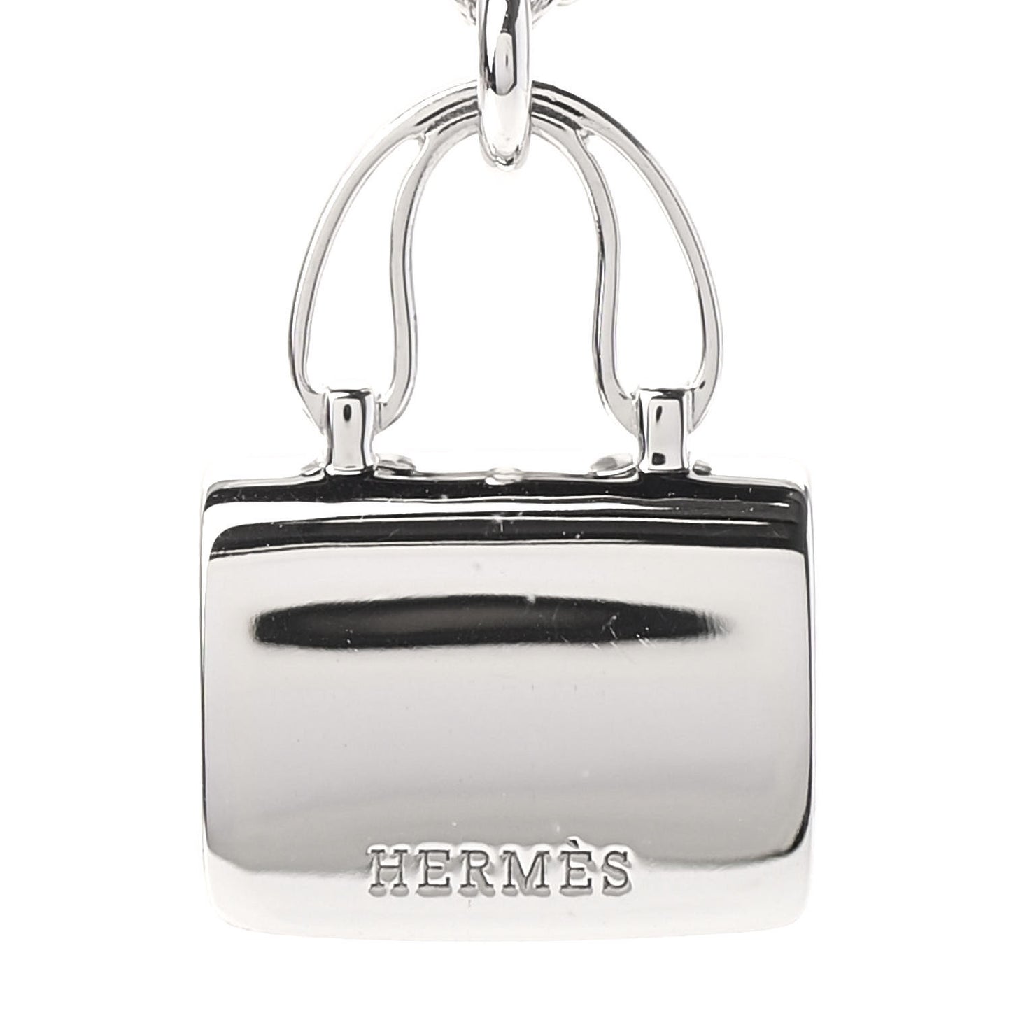 18K White Gold Diamond Constance Amulettes Pendant Necklace
