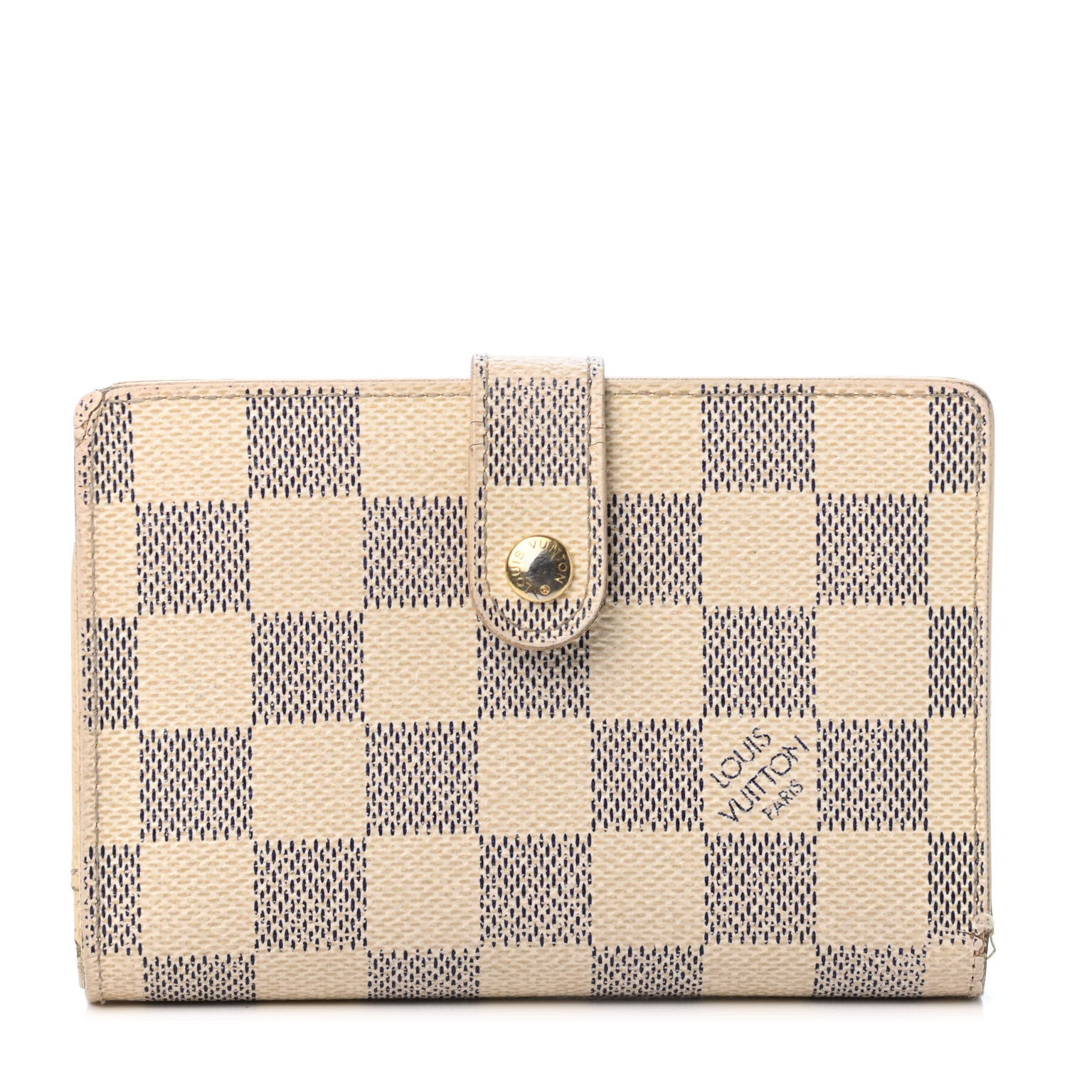 Louis Vuitton Damier Azur French Purse Wallet 1 of 5