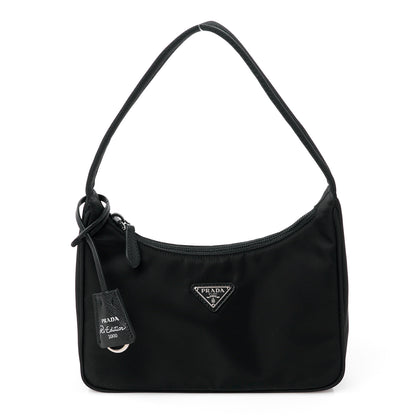 Prada Tessuto Nylon Mini Re-Edition 2000 Bag Black 1 of 12