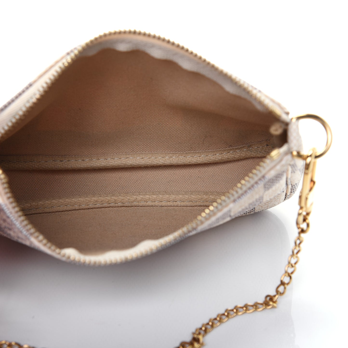 Damier Azur 2016 Christmas Animation Mini Pochette Accessories