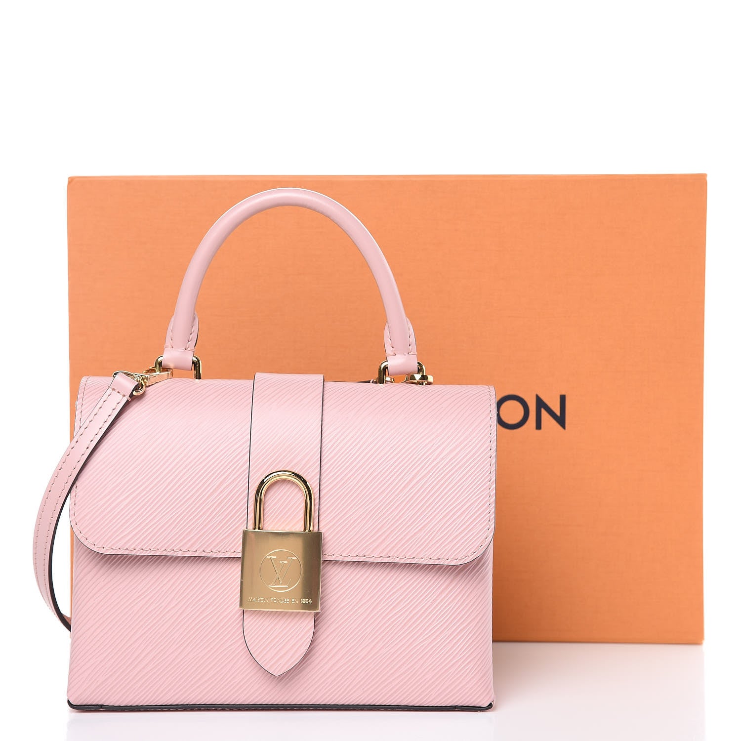 Louis Vuitton Epi Locky BB Rose Ballerine 10 of 10