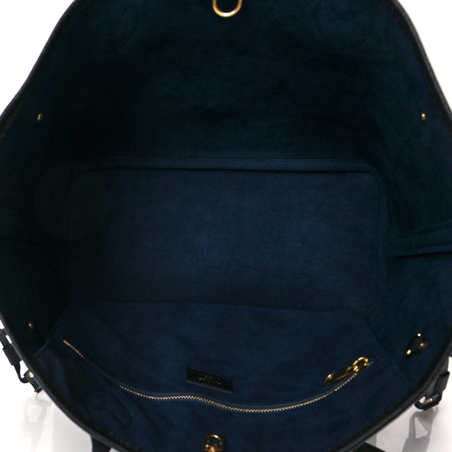 Louis Vuitton Empreinte Monogram Giant Neverfull MM Black 5 of 9