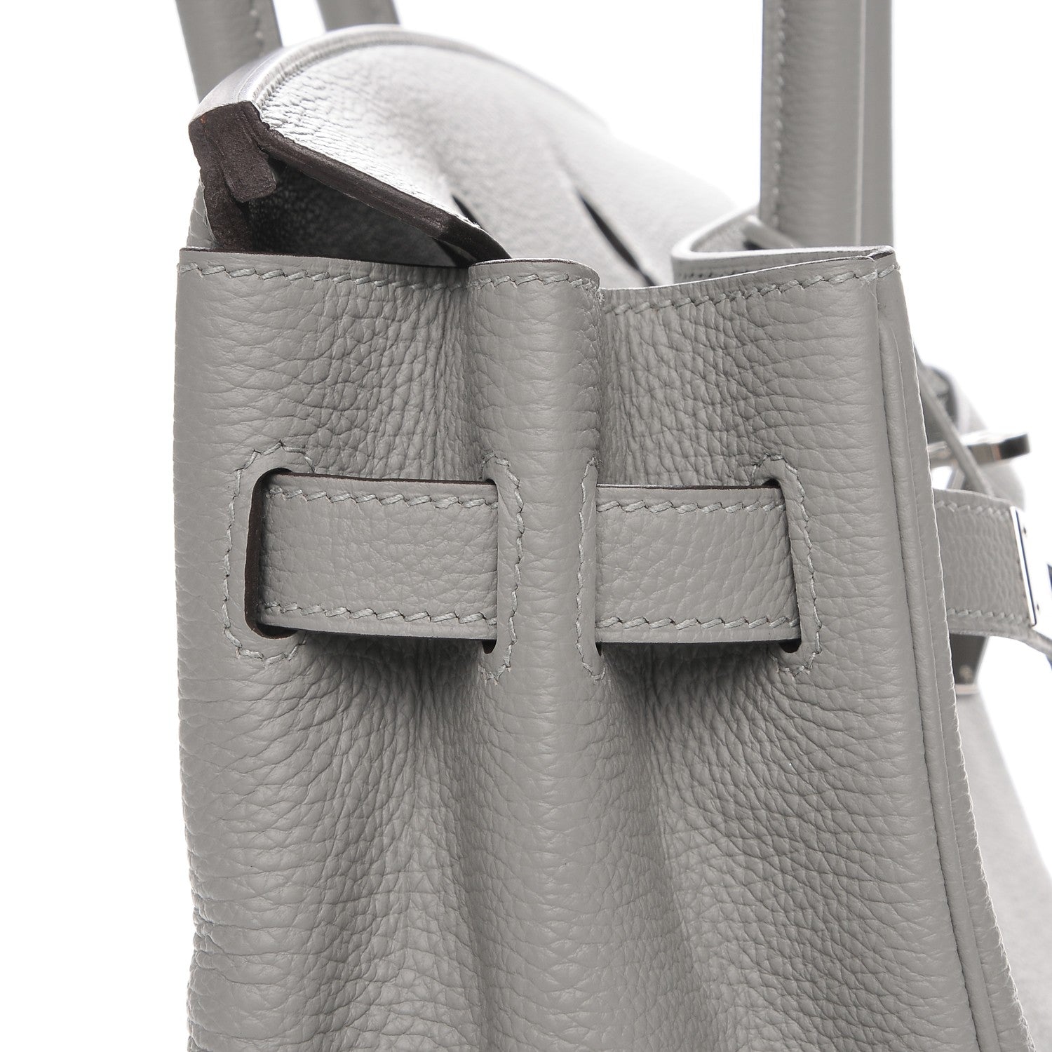 Hermes Togo Birkin 30 Gris Mouette 15 of 23