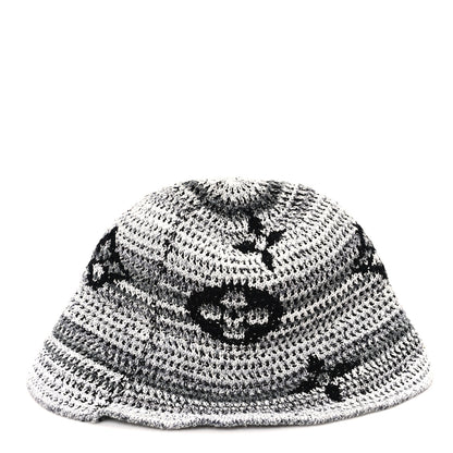 Louis Vuitton Crochet Monogram LV Bucket Hat S Grey Multicolor 6 of 8