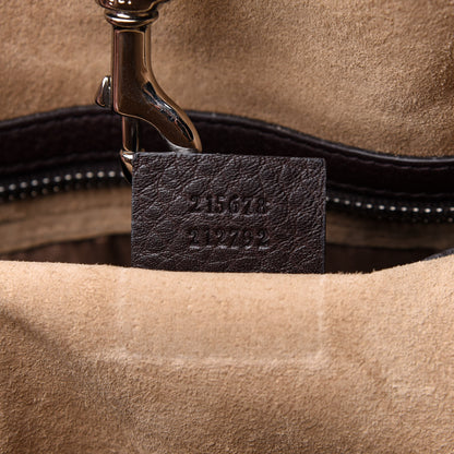 Gucci Calfskin Large Tote Brown 10 of 20