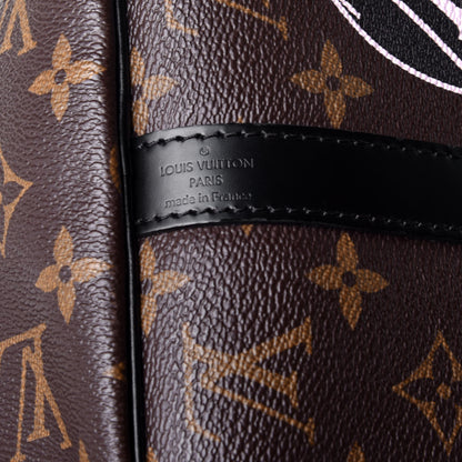Louis Vuitton Monogram My World Tour Speedy Bandouliere 30 Black 7 of 11