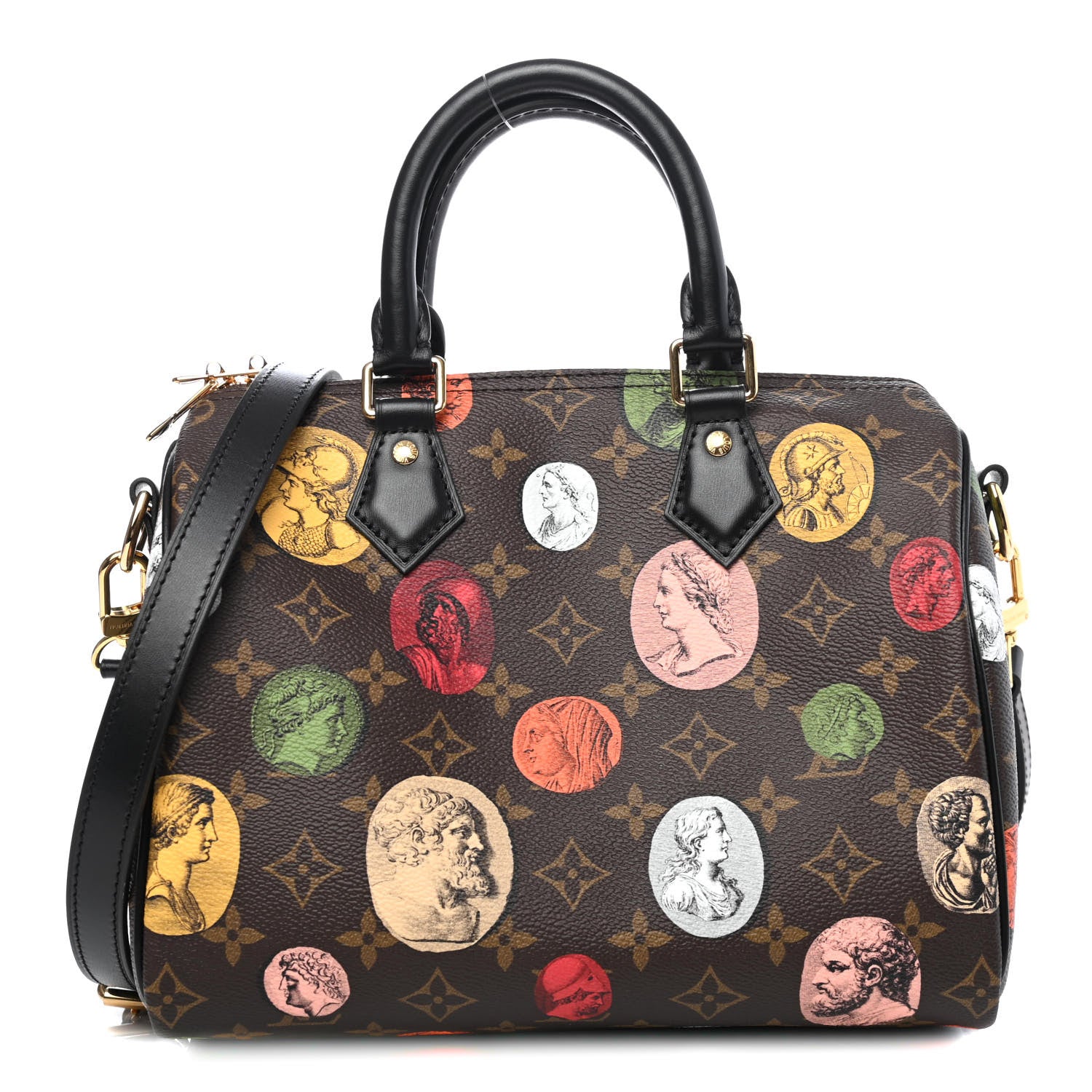Louis Vuitton X FORNASETTI Monogram Cameo Speedy Bandouliere 25 1 of 4