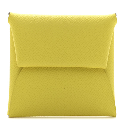 Hermes Epsom Bastia Coin Purse Lime 1 of 8