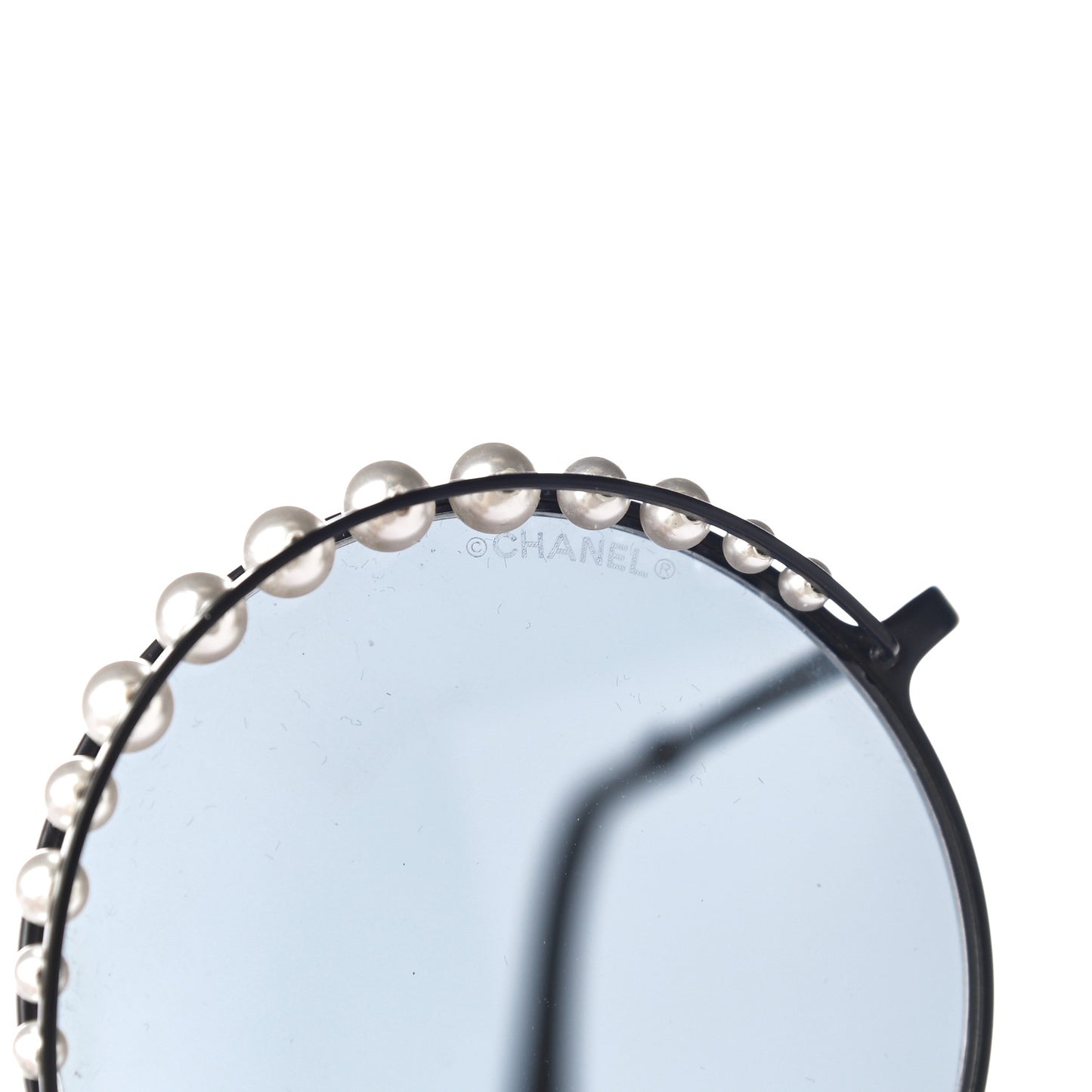 Pearl Round Sunglasses 4234-H Black