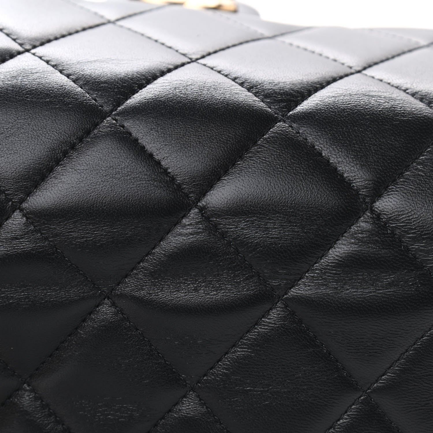 Chanel Lambskin Quilted Mini My Perfect Flap Black 10 of 10