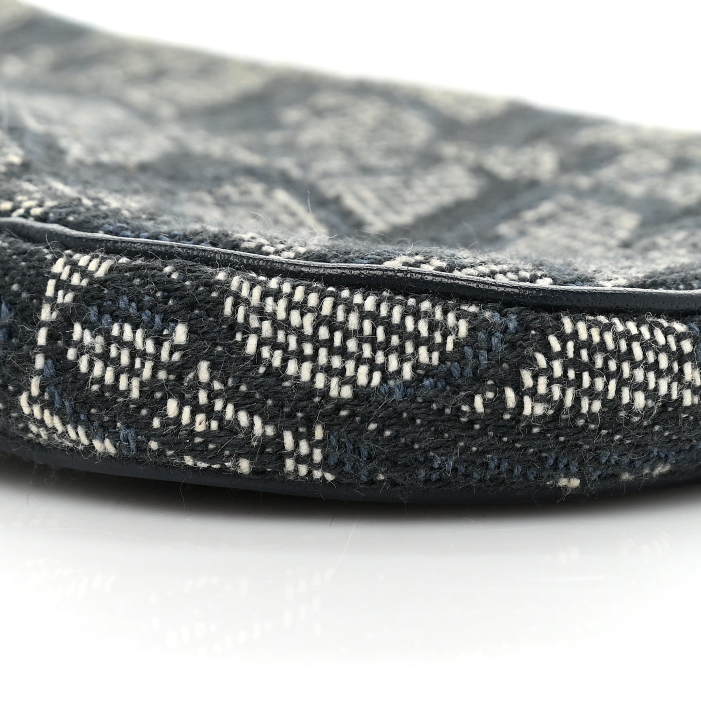 Monogram Saddle Coin Purse Navy