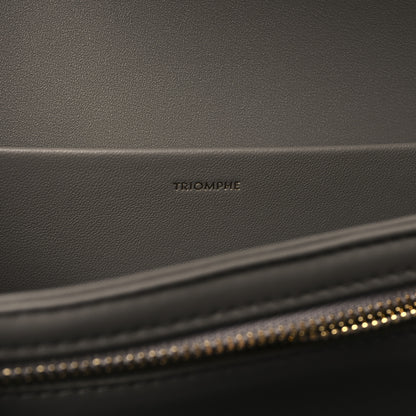 Celine Shiny Calfskin Medium Triomphe Pebble 7 of 10