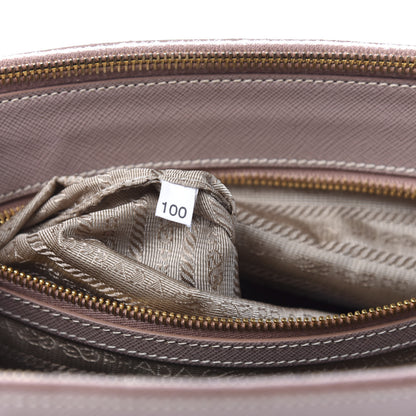 Prada Saffiano Medium Galleria Double Zip Tote Cammeo 9 of 12