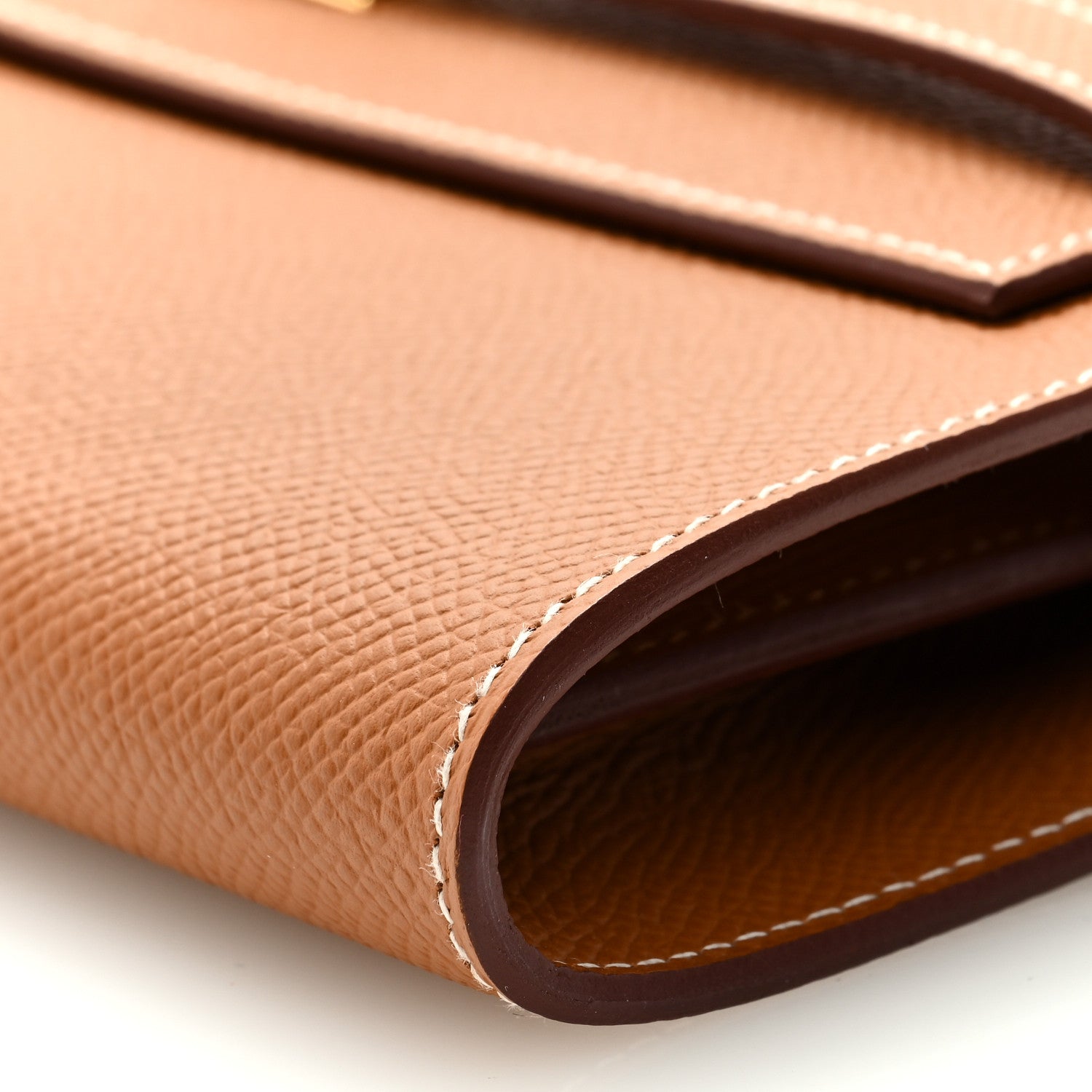 Hermes Epsom Kelly Wallet To Go Gold 8 of 8