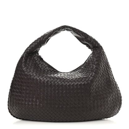 Bottega Veneta Nappa Intrecciato Large Veneta Hobo Ebano 1 of 11
