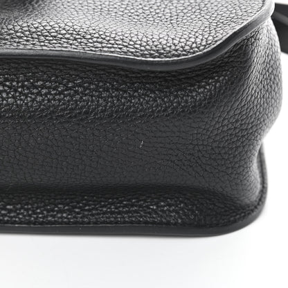 Hermes Taurillon Clemence Halzan 31 GM Black 13 of 17