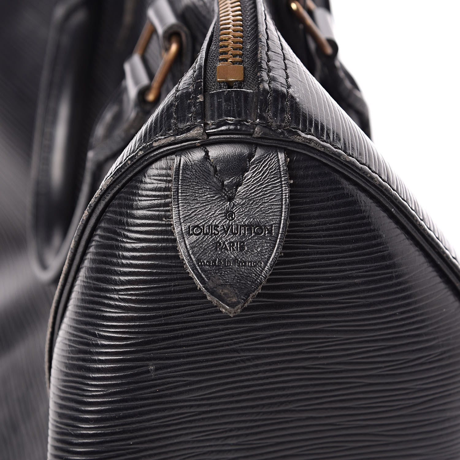 Louis Vuitton Epi Speedy 25 Black 6 of 15