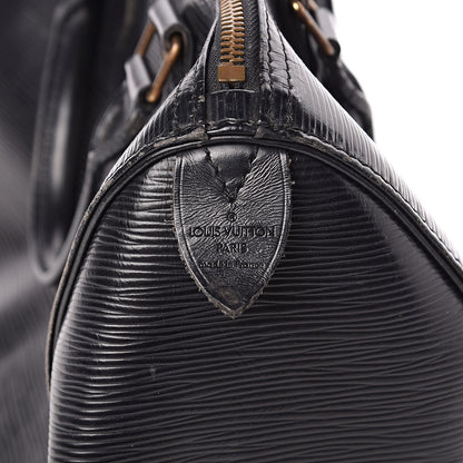 Louis Vuitton Epi Speedy 25 Black 6 of 15